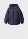 Abrigo Anorak America5 Navy Talla 14 Niños Mango