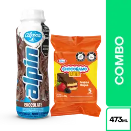 Combos Plus One: Alpina Chocolate + Barrita Chocoramo 5 Und