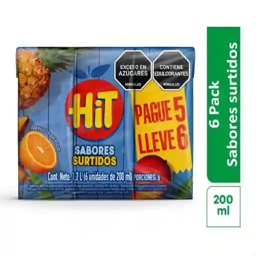Hit Jugo Surtido 200 mL