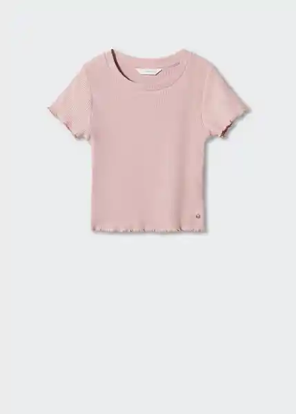 Camiseta Barco Rosa Pastel Talla 18 Mango Teen Girl Mango