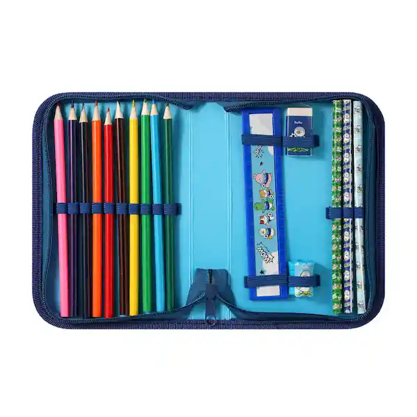 Miniso Set de Escritura Colores Mini Family Sports