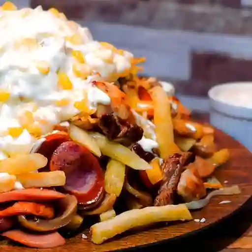 Papas locas hawaianas