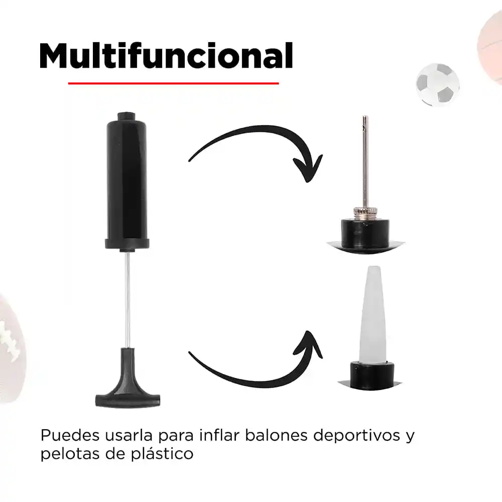 Miniso Bomba Multifuncional de Doble Uso Sports