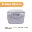 Contenedor Alimentos 2 Compartimentos Gris 450 mL Serie Miniso