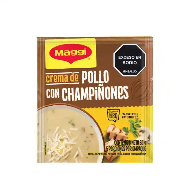 Maggi Mezcla en Polvo Pollo Champiñones