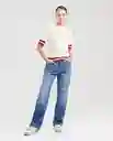 Camiseta Refined Femenino Crudo Porcelana Claro M Chevignon