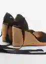 Zapatos Georgina Negro Talla 35 Mujer Mango