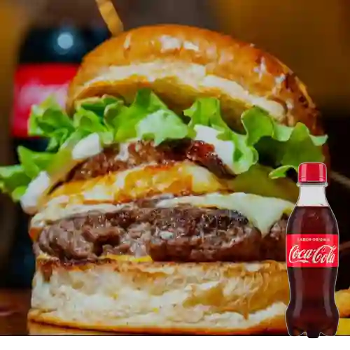 Combo Hamburguesa Clasicc +Coca-Coca Orig 250ml