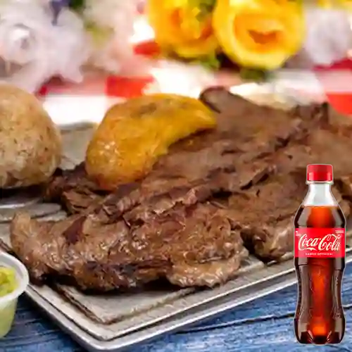 Combo Churrasco + Coca Cola Original 400 ml