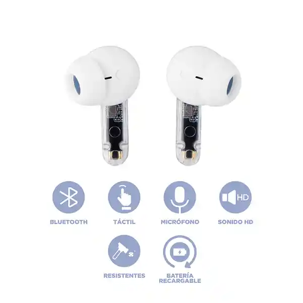 Audífonos Serie Blanco Modelo S200 Miniso