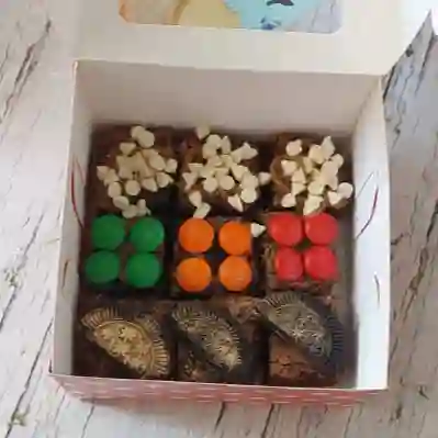 Caja de Mini Brownies X9