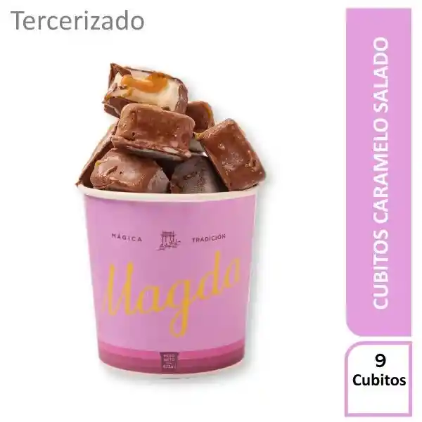 Magda Cubito de Helado de Caramelo Salado