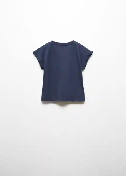 Camiseta Sunny Navy Talla 69 Niña Mango