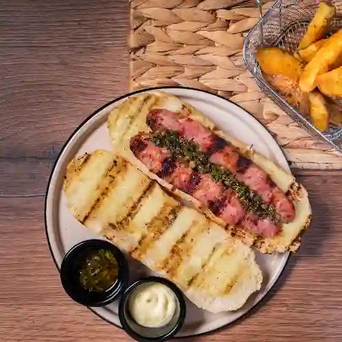 Choripán Argentino
