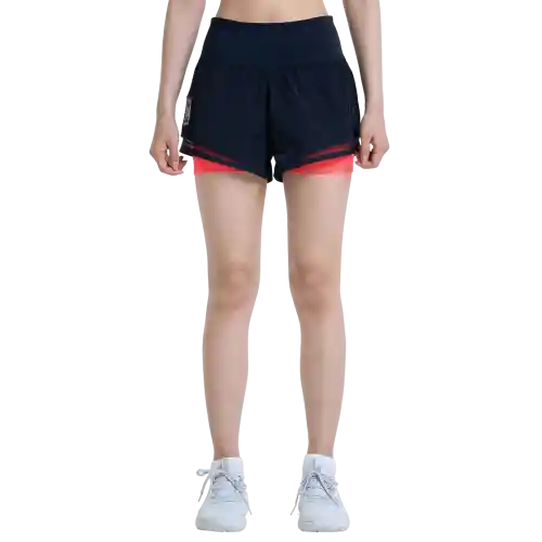 Under Armour Pantaloneta Anywhere de Mujer Negro Talla SM