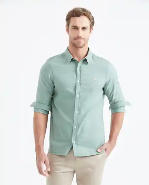 Camisa Oxford Duck Verde Martini Medio XXL Chevignon