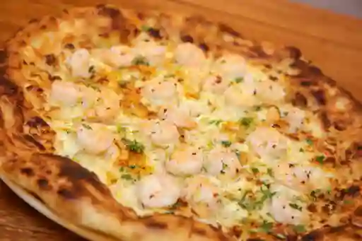 Pizza Camarón Al Ajillo