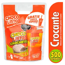 Chocolisto Bebida en Polvo Crocante + Vaso Shaker 500 g