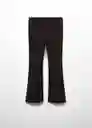 Leggings Nerve Negro Talla 10 Niña Mango