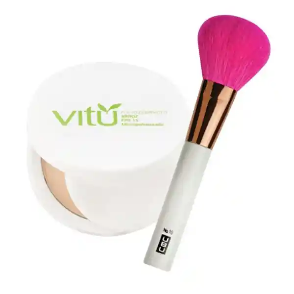 Vitú Polvo Compacto N°2 + Bchaubun Edicion Especial