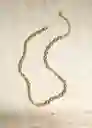 Collar Jolie Oro Talla 99 Mujer Mango
