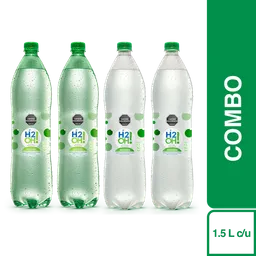 Combo H2Oh Lima Limón 1.5 L x 2 Und + H2Oh Limonata x 2 Und