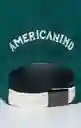 Gorra Unisex Verde Talla M 752G001_VER190414 Americanino