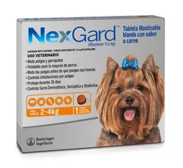 Nexgard Tableta Antipulgas Para Perro 2-4 Kg