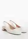 Zapatos Lago Blanco Talla 35 Mujer Mango