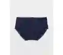 Panti Aerie de Color Azul Talla Small American Eagle