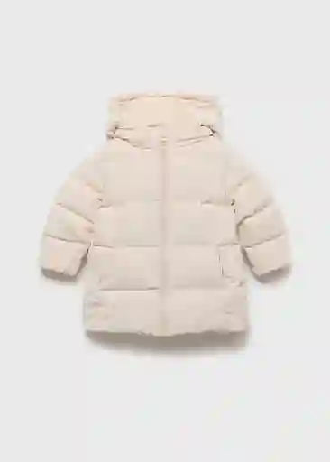 Chaqueta Anorak Julie Crudo Talla 71 Niña Mango