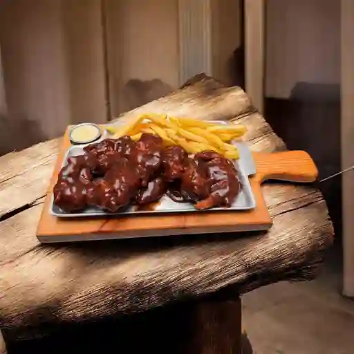 Alitas bbq especiales