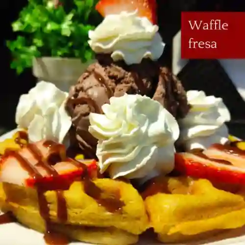 Waffle Fresa