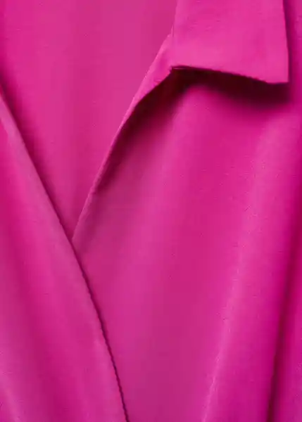 Enterizo Mono Belice Morado Talla XS Mujer Mango