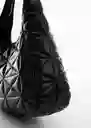 Bolso G Aries Negro Mujer Mango
