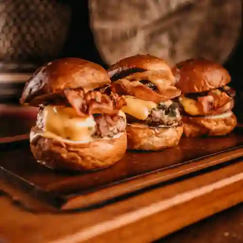 Mini Burgers de Cerdo Ahumado