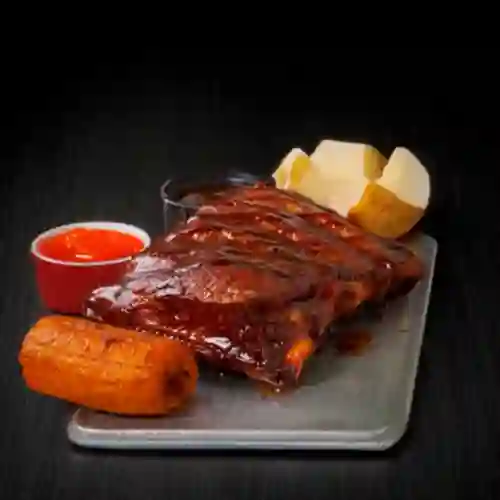 Costilla St.Louis a la BBQ