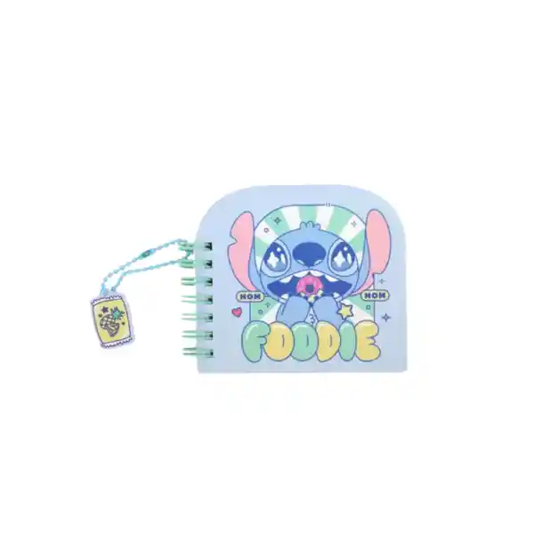 Cuaderno Argollado Stitch Serie Stitch Dinner Party Miniso