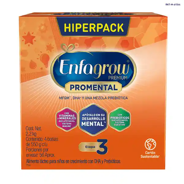 Alimento Lácteo Enfagrow Premium Promental Natural 2 Kg