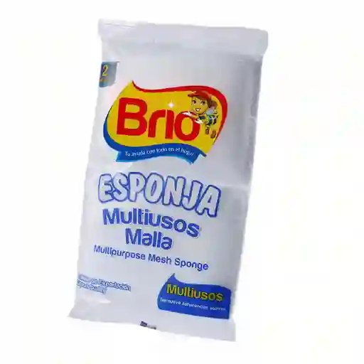Brio Esponja Multiuso Malla