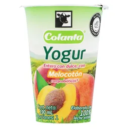 Colanta Yogurtmelocoton X190 Ml