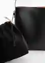Bolso G Bambi Negro Mujer Mango