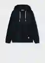 Sudadera Paris Navy Talla 19 Teen Niños Mango