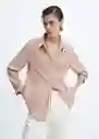 Camisa Basic Caldero Talla S Mujer Mango
