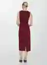 Vestido Fertina Granate Talla XS Mujer Mango