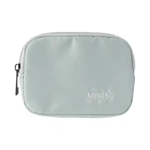 Monedero Minimalista Serie Gris Claro Miniso