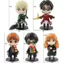 Figura De Colección Harry Potter, Ron, Hermione, Draco