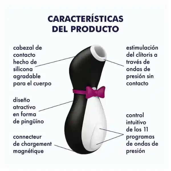 Satisfyer Penguin Succionador De Clitoris