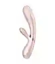 Satisfyer Vibrador Con App Doble Estimulacion / Efecto Calor Hot Lover Oro Rosa