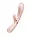 Satisfyer Vibrador Con App Doble Estimulacion / Efecto Calor Hot Lover Oro Rosa